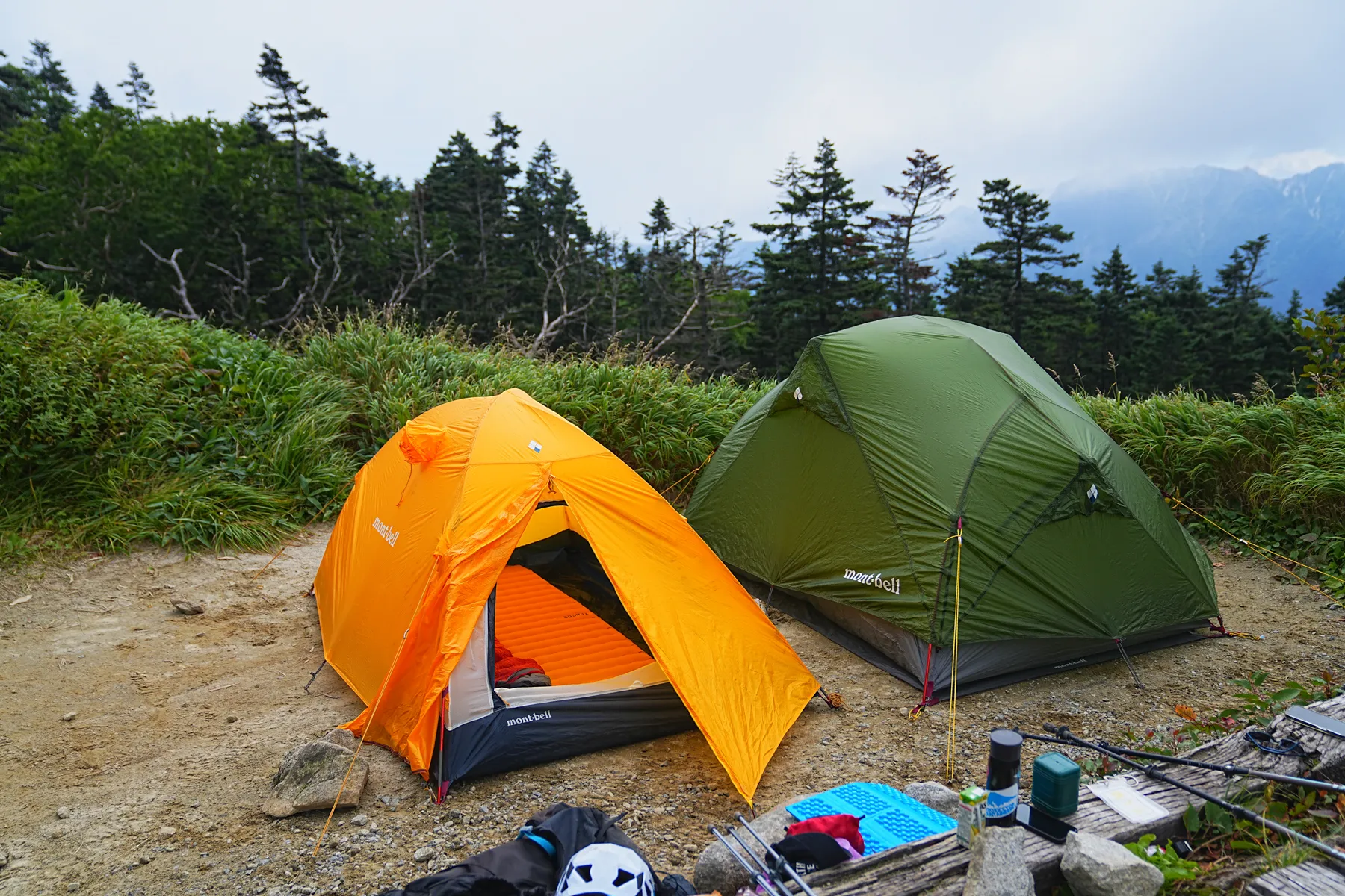 北アルプスの絶景！西穂山荘にテント泊で登る西穂高岳！
