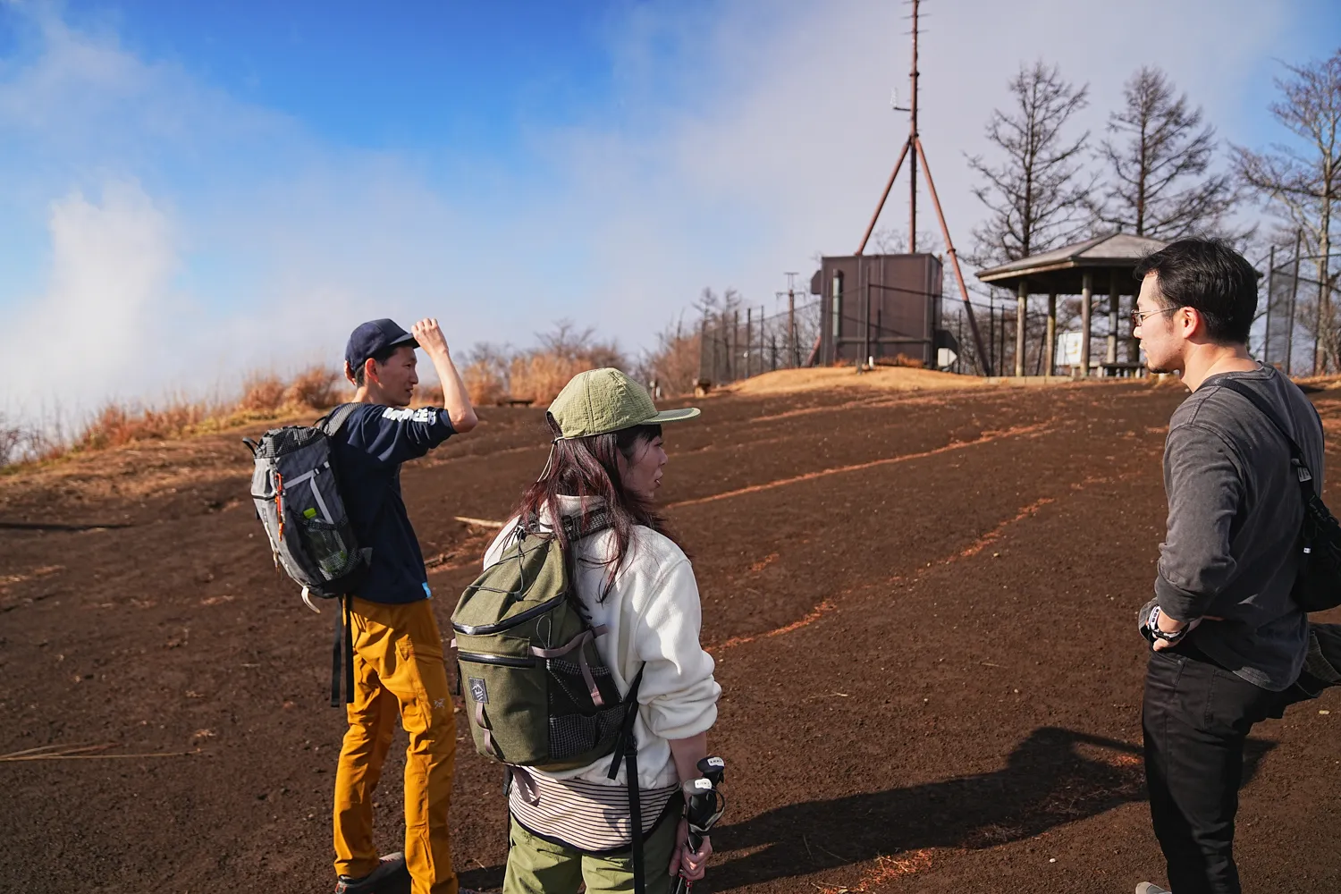 片道1時間で巨大な富士山！大平山を年末のんびりハイキング。