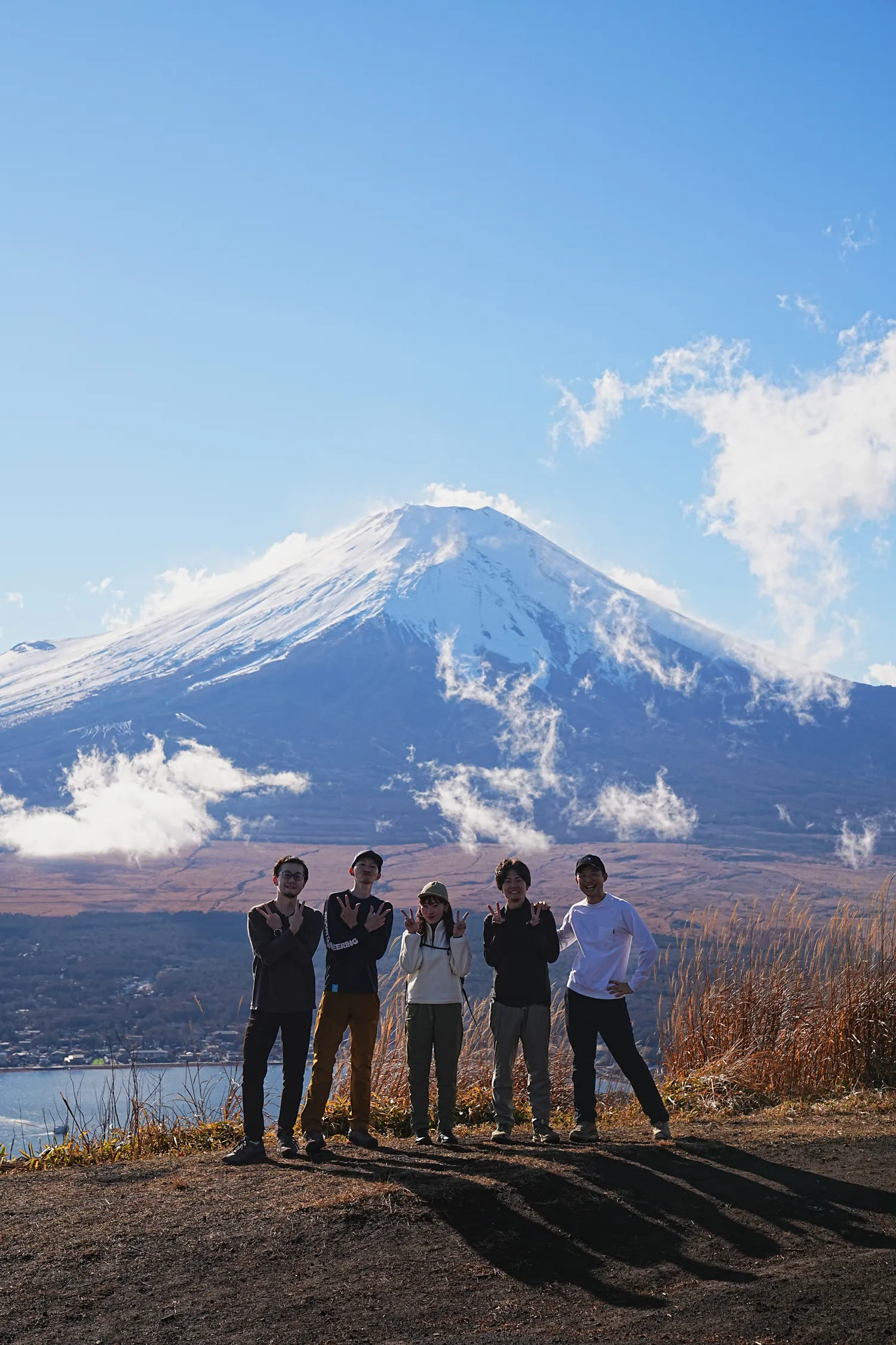 片道1時間で巨大な富士山！大平山を年末のんびりハイキング。