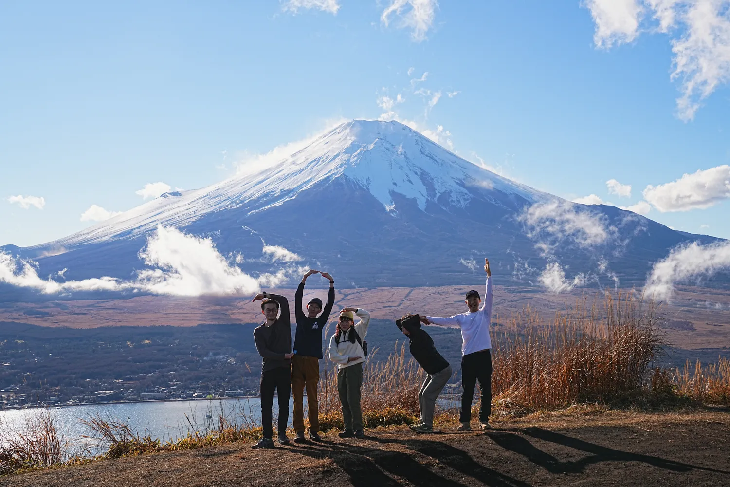 片道1時間で巨大な富士山！大平山を年末のんびりハイキング。