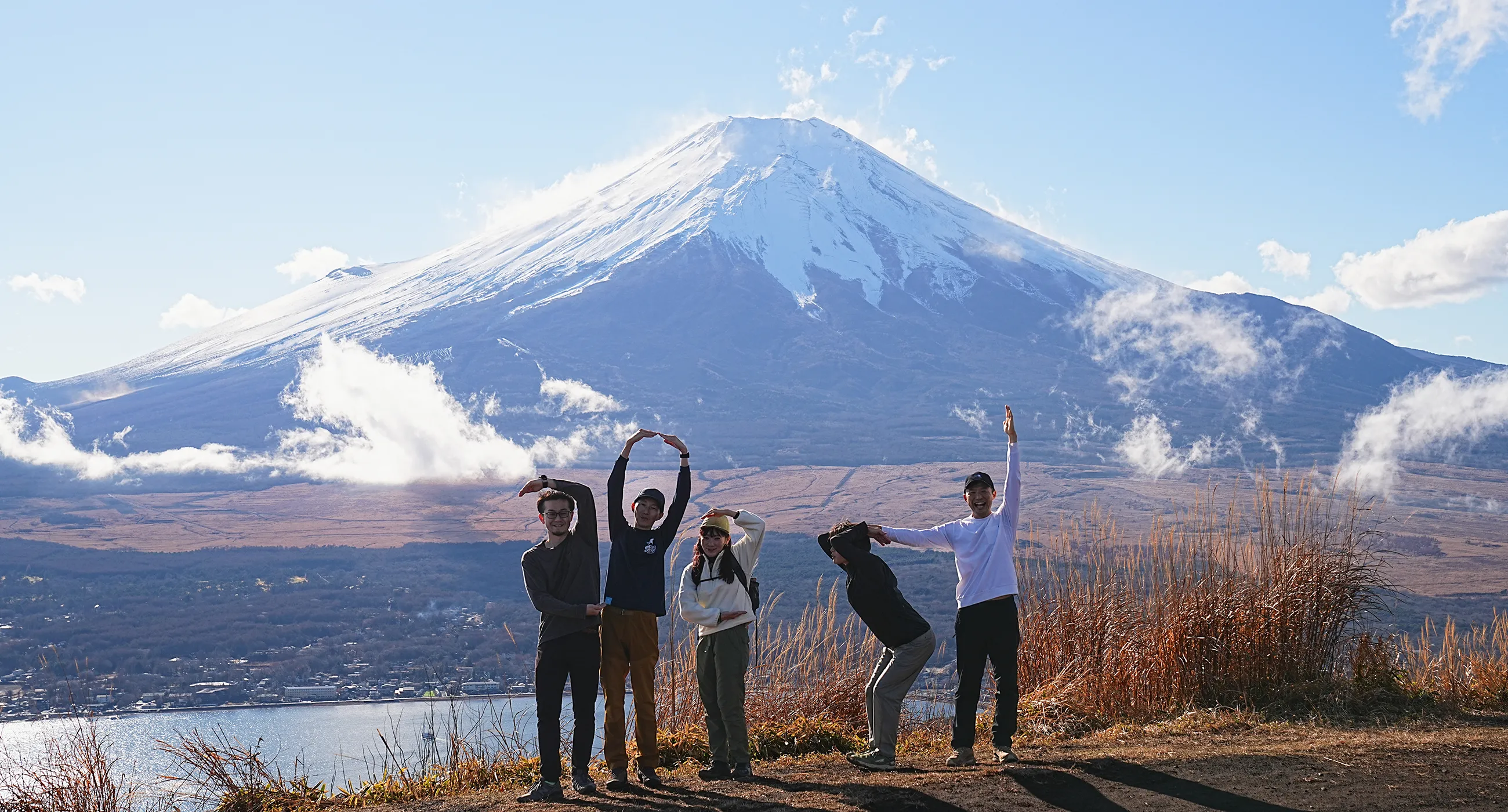片道1時間で巨大な富士山！大平山を年末のんびりハイキング。