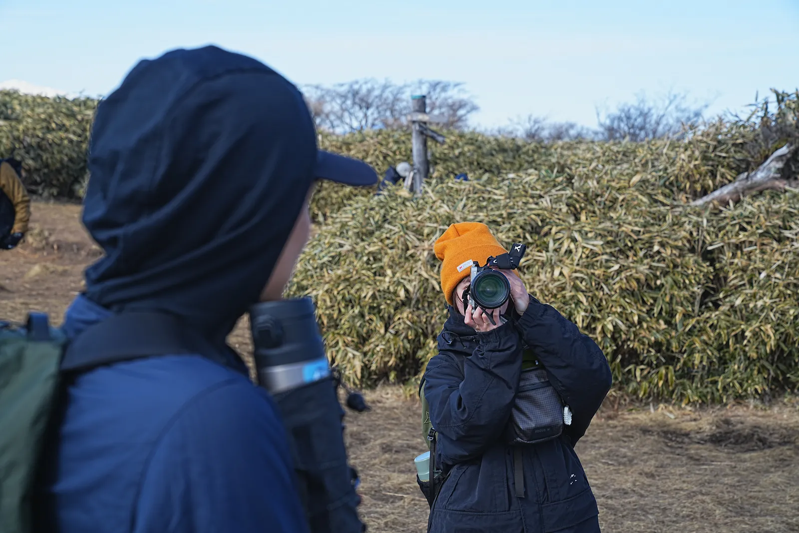 巨大な富士山を見に、山梨・竜ヶ岳へ