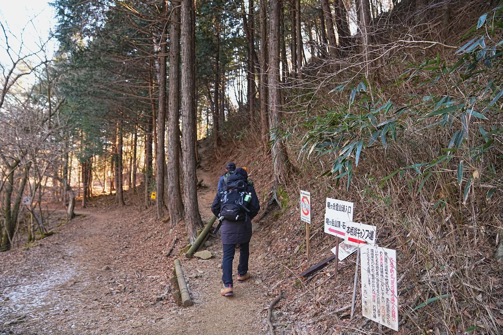 巨大な富士山を見に、山梨・竜ヶ岳へ