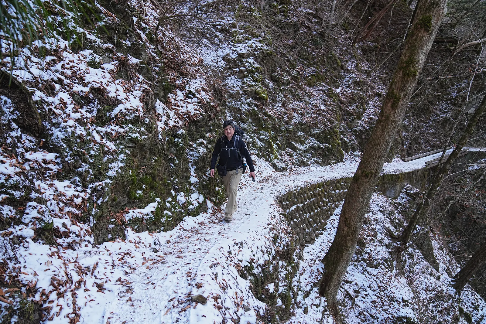 奥多摩の秘湯「三条の湯」へ。温泉の山旅。