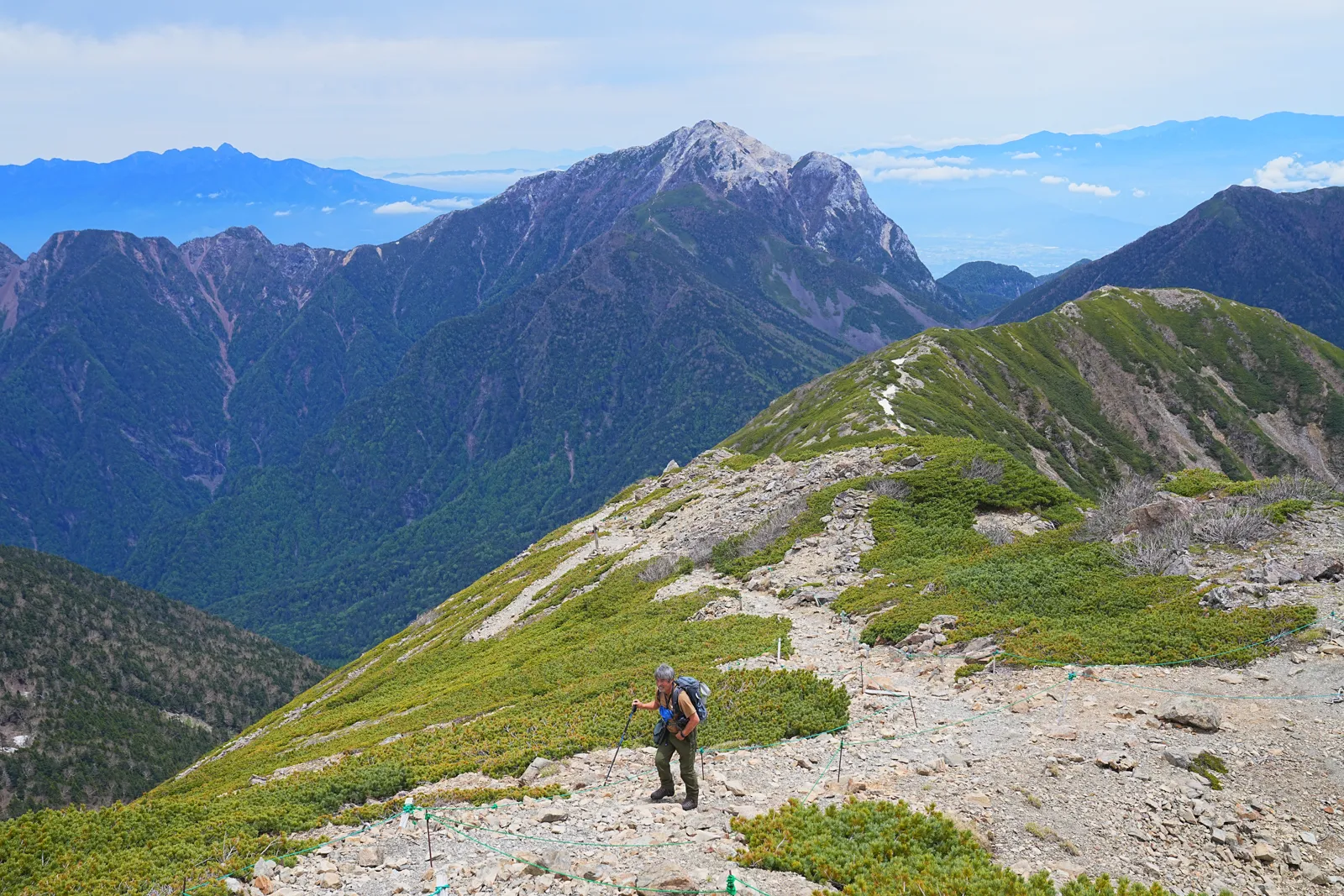 南アルプスの女王「仙丈ヶ岳」日帰り登山