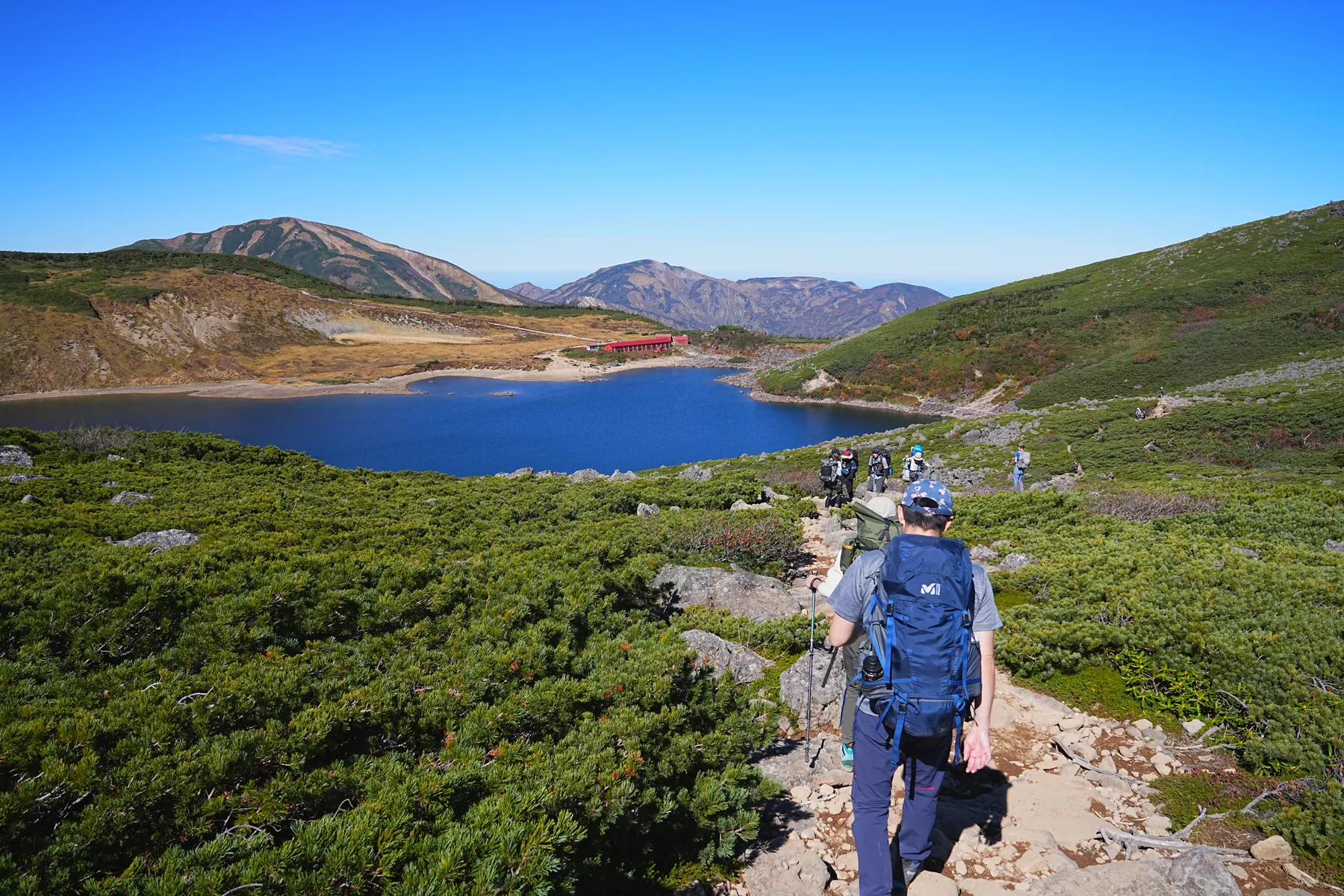 秋の白馬岳 白馬山荘で1泊2日登山