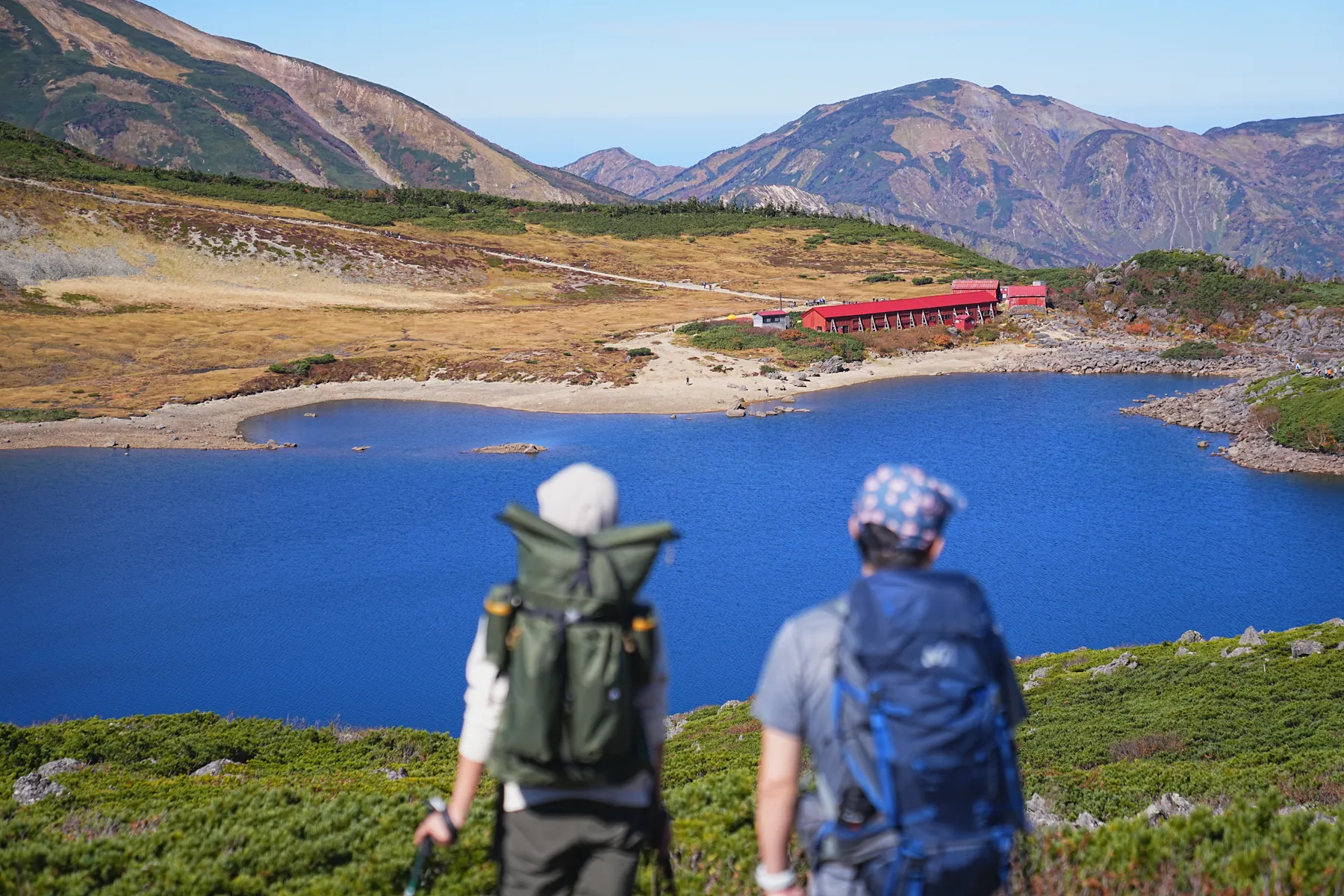 秋の白馬岳 白馬山荘で1泊2日登山