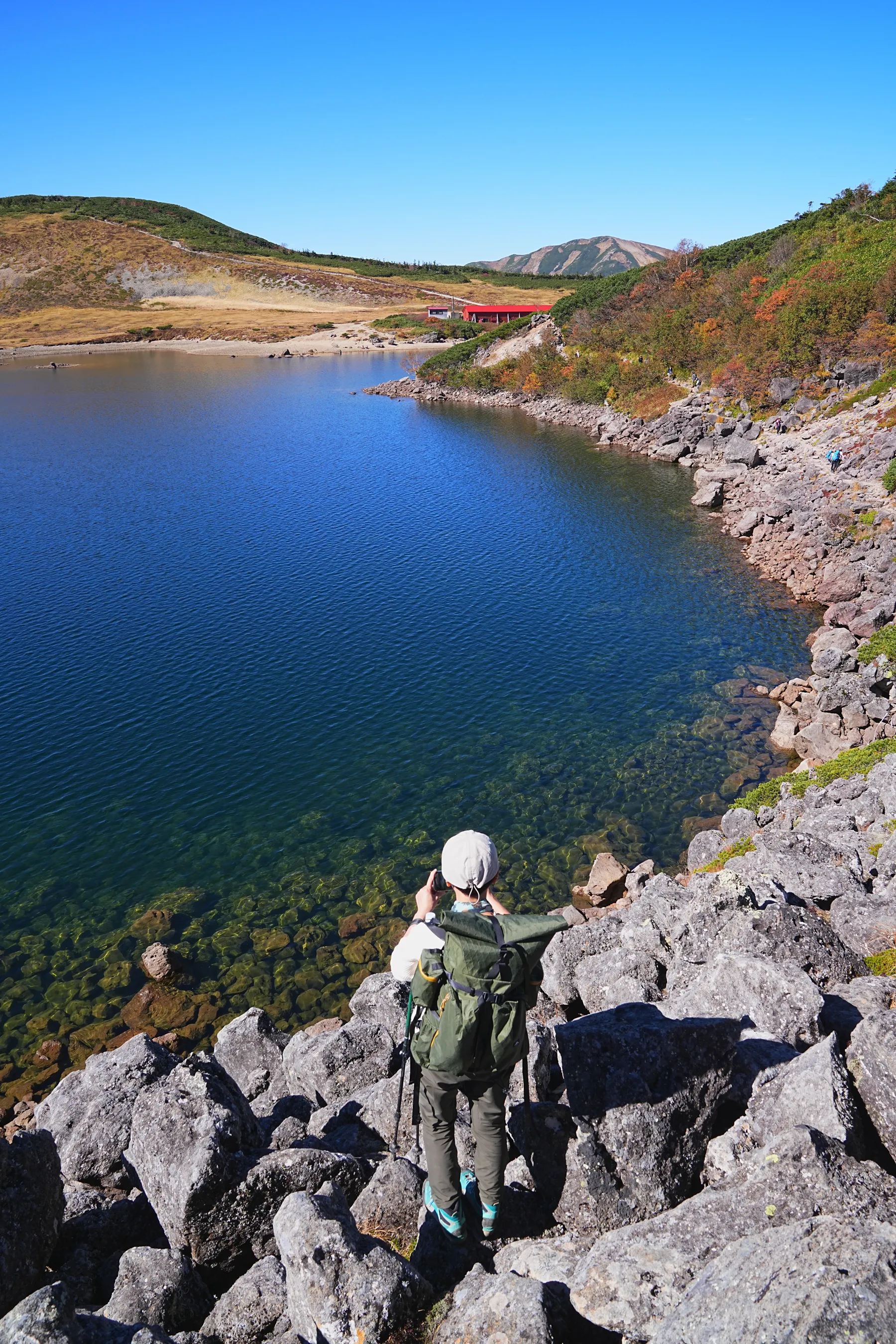 秋の白馬岳 白馬山荘で1泊2日登山