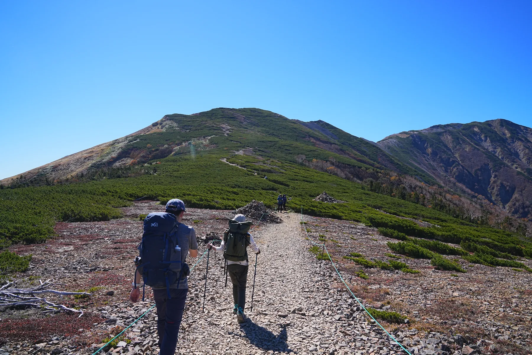 秋の白馬岳 白馬山荘で1泊2日登山