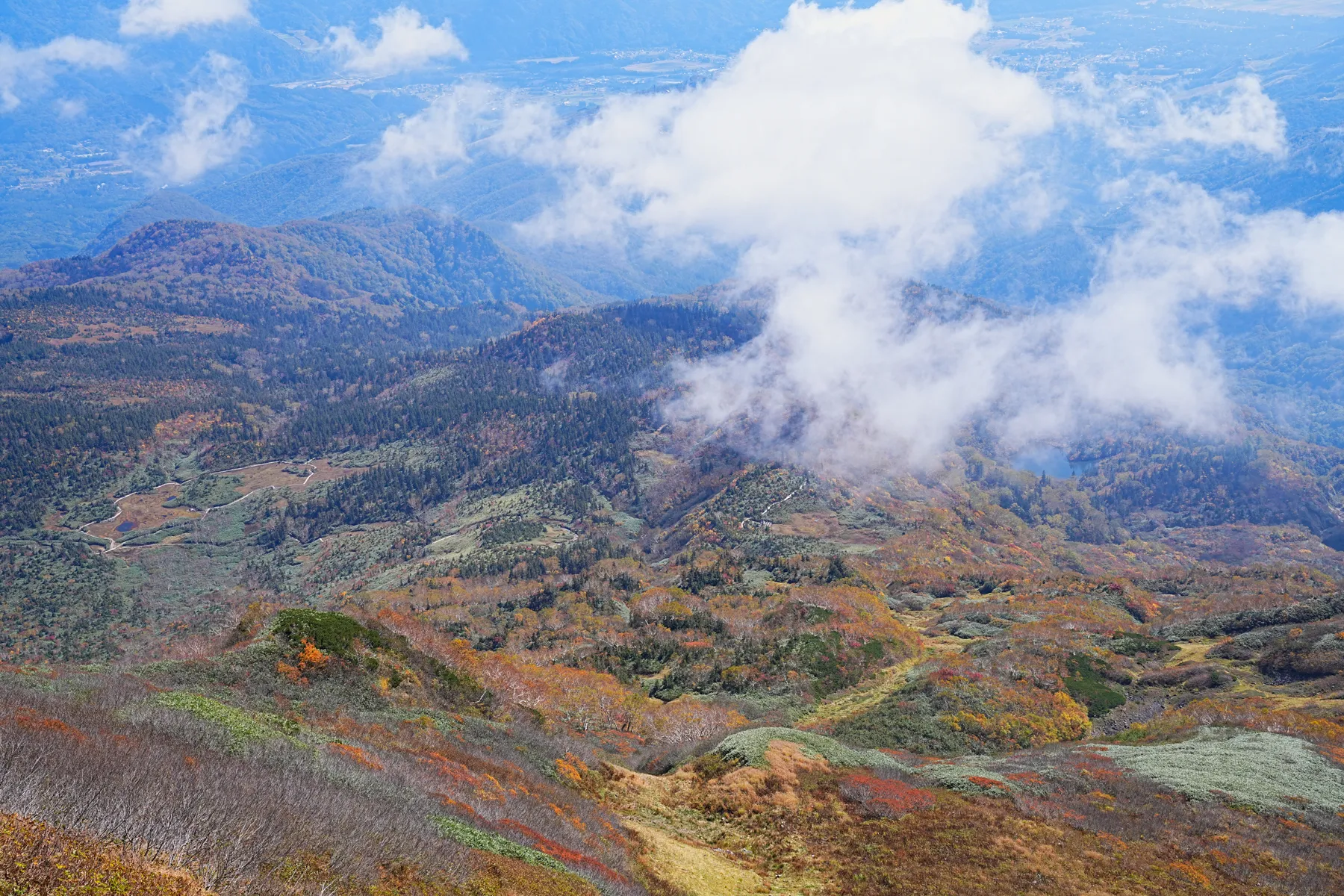 秋の白馬岳 白馬山荘で1泊2日登山