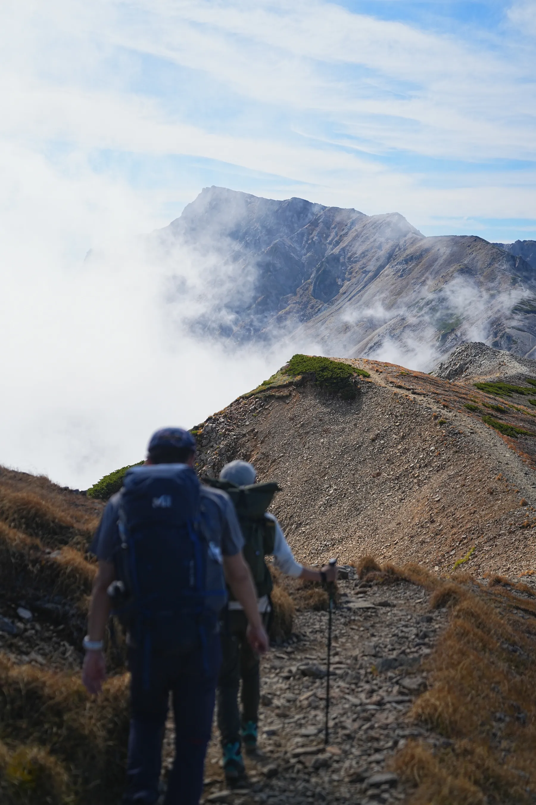 秋の白馬岳 白馬山荘で1泊2日登山