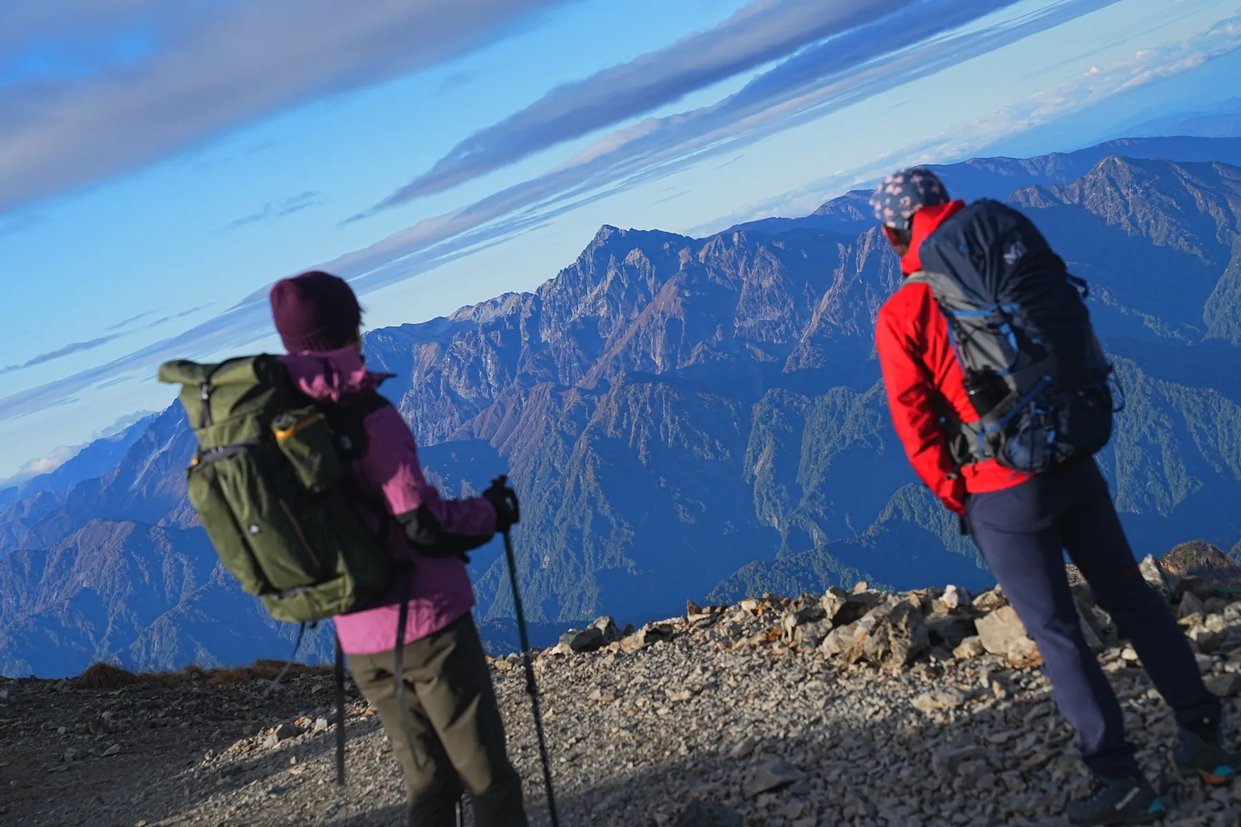 秋の白馬岳 白馬山荘で1泊2日登山