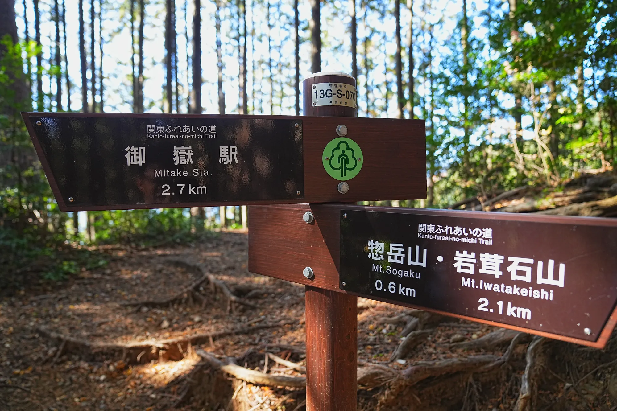 奥多摩・惣岳山へ、のんびりハイキング。