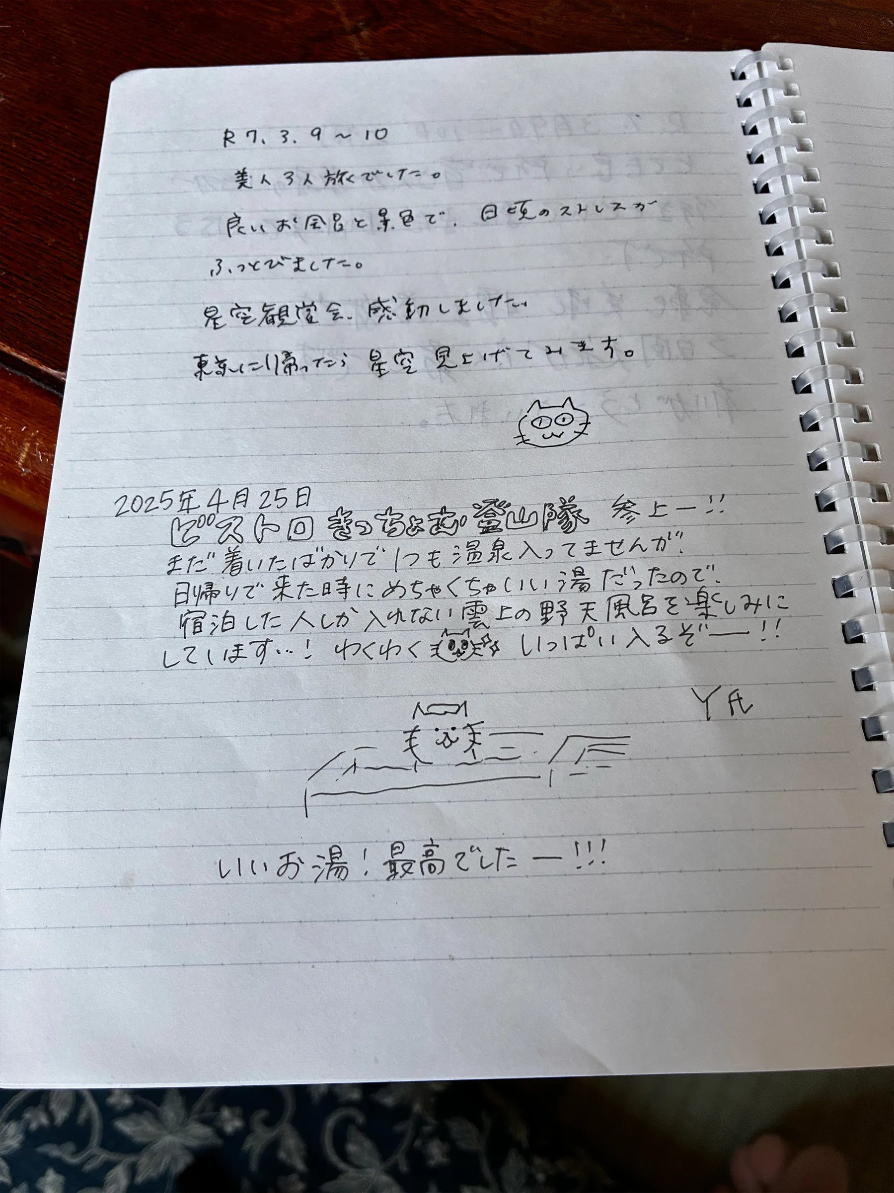  ゴールデンウィーク 高峰温泉宿泊レポート。