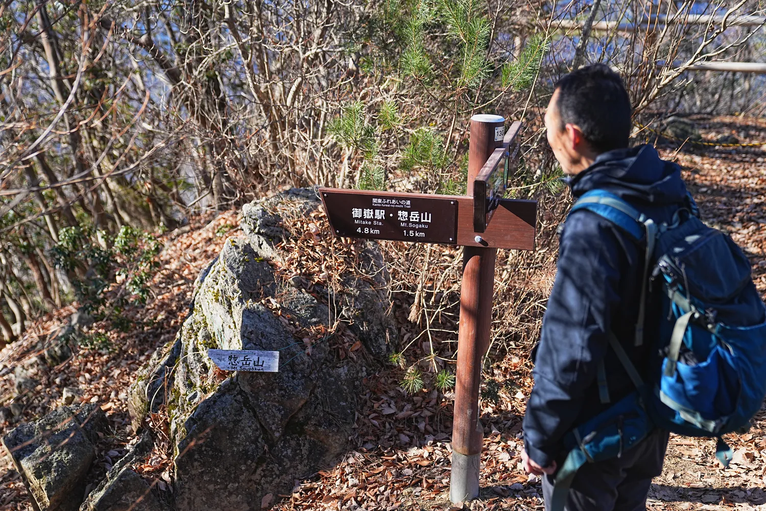 奥多摩 高水三山をのんびりグルッと登山