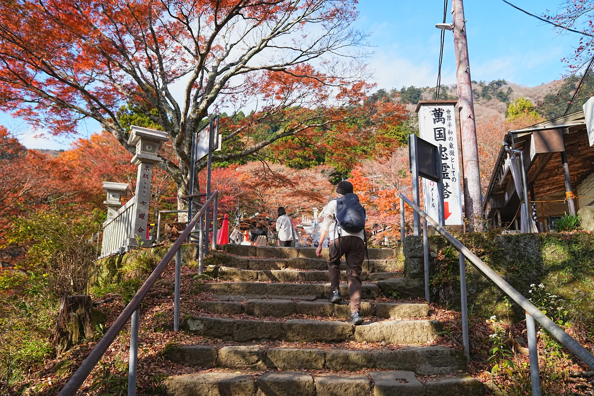紅葉の丹沢・大山。のんびり紅葉登山。