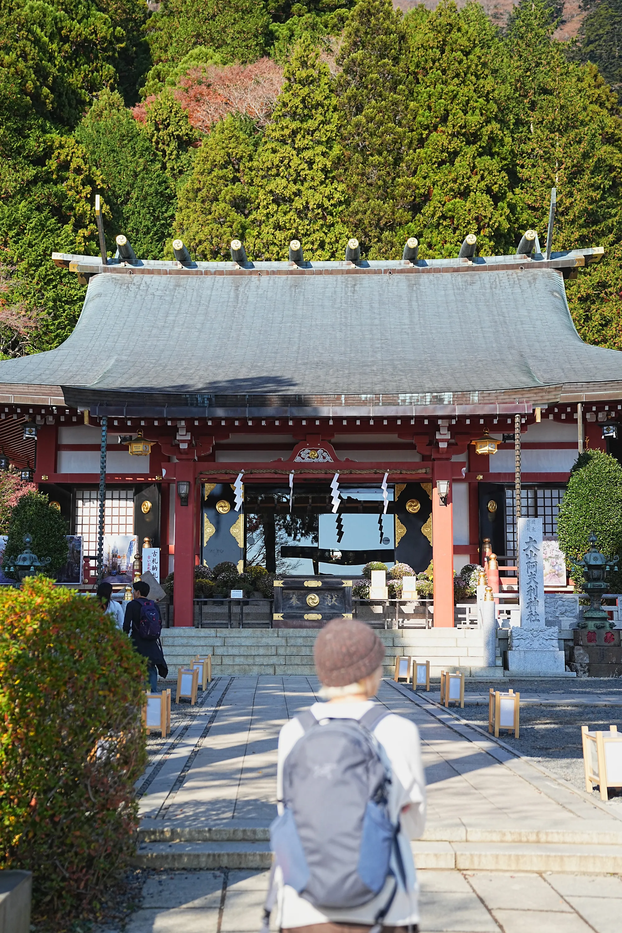 紅葉の丹沢・大山。のんびり紅葉登山。
