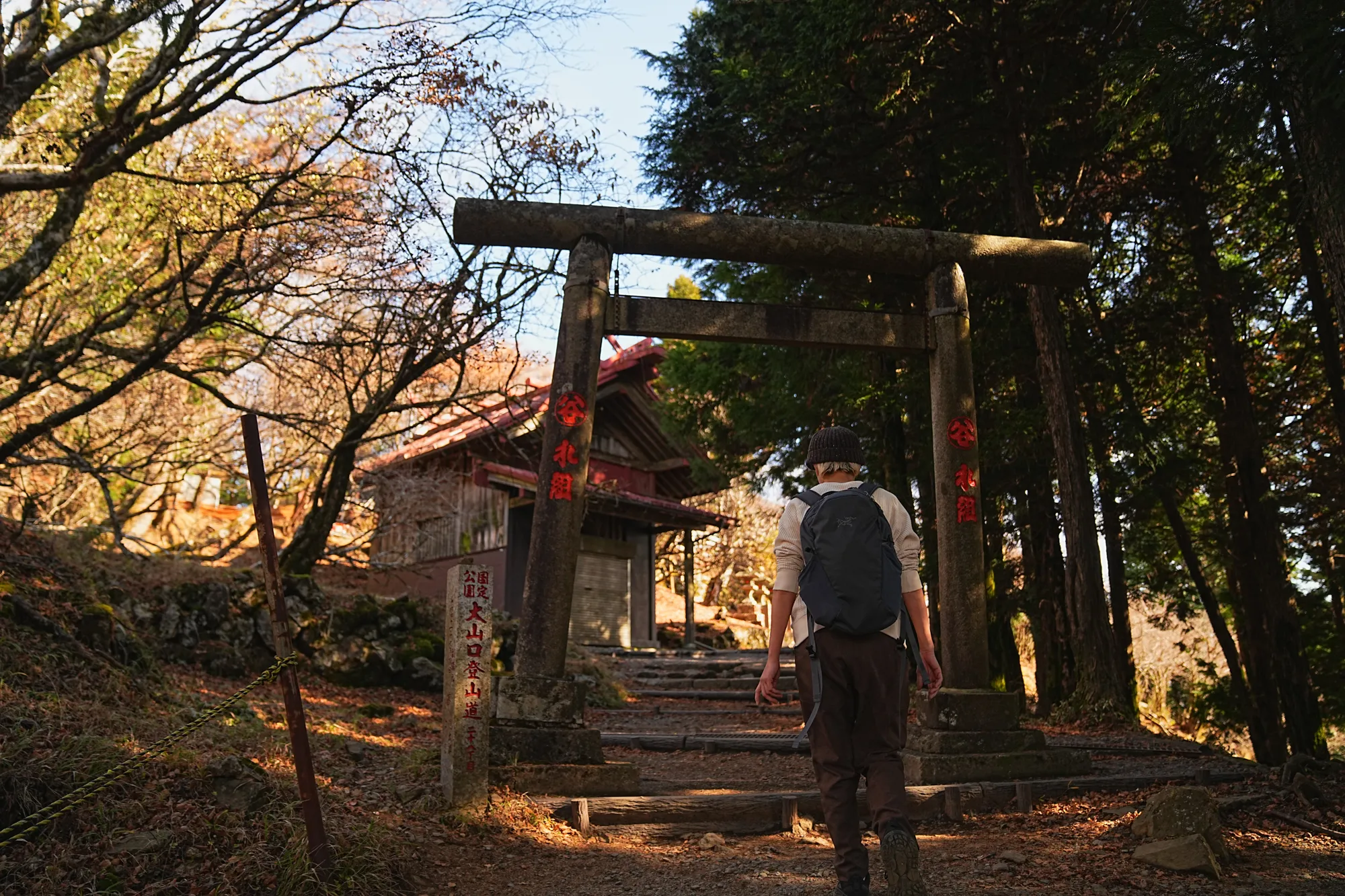 紅葉の丹沢・大山。のんびり紅葉登山。