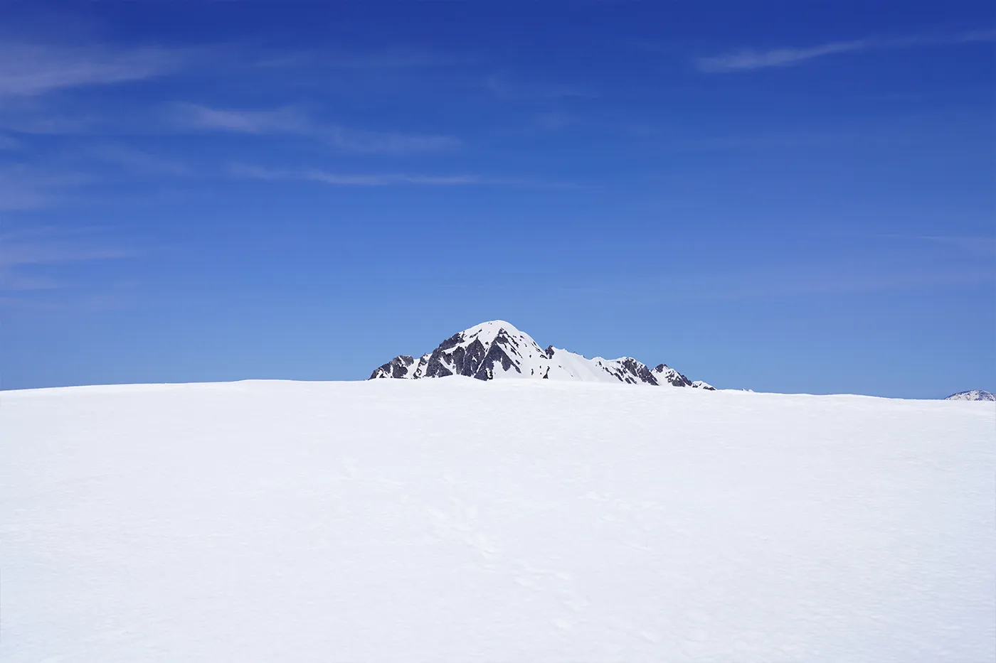 立山 別山 残雪の4月下旬登山
