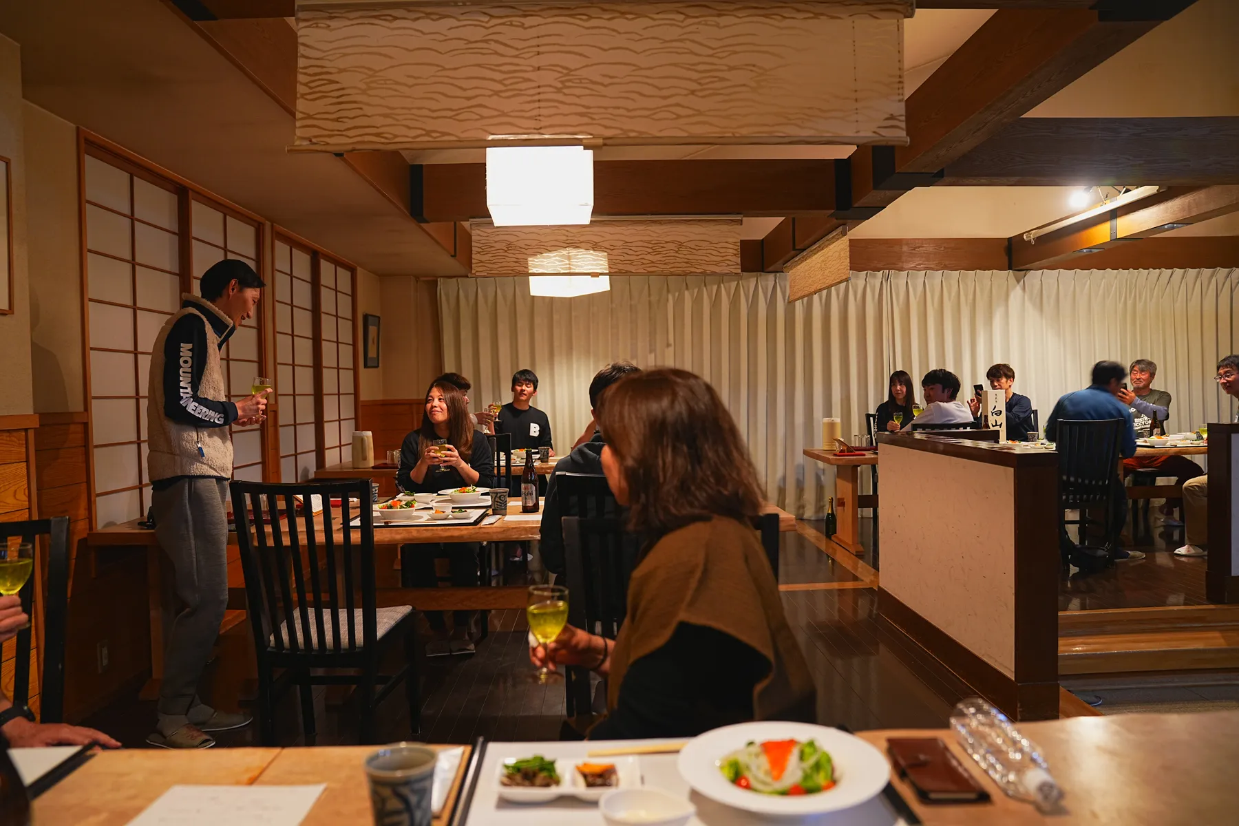 奥鬼怒の秘湯、手白澤温泉で貸切大新年会！