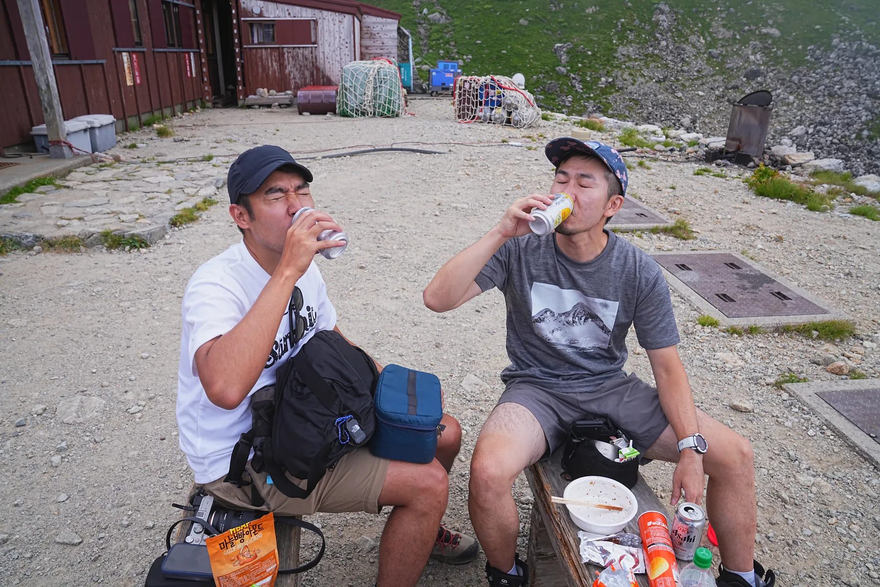 北アルプスの主峰 劒岳。劔沢キャンプ場泊1泊2日