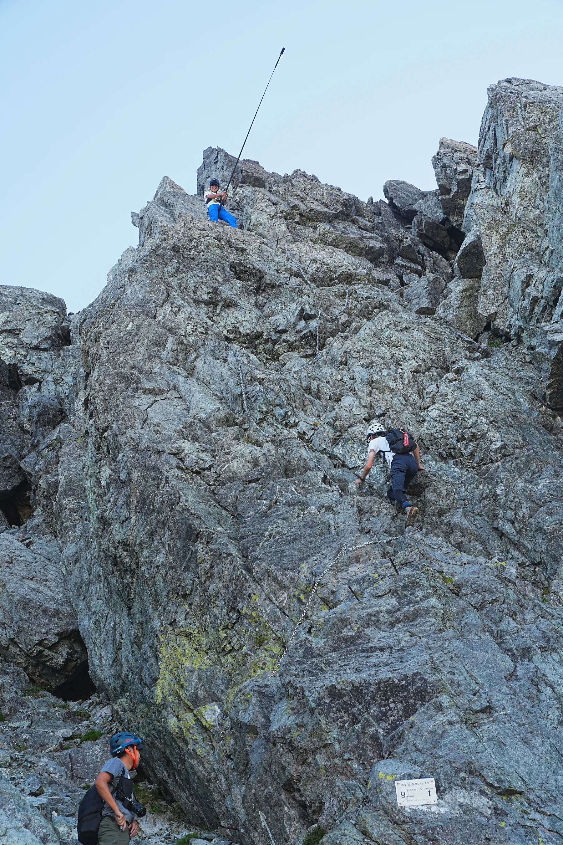 北アルプスの主峰 劒岳。劔沢キャンプ場泊1泊2日