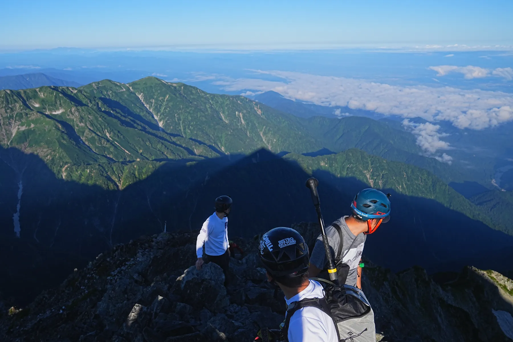 北アルプスの主峰 劒岳。劔沢キャンプ場泊1泊2日