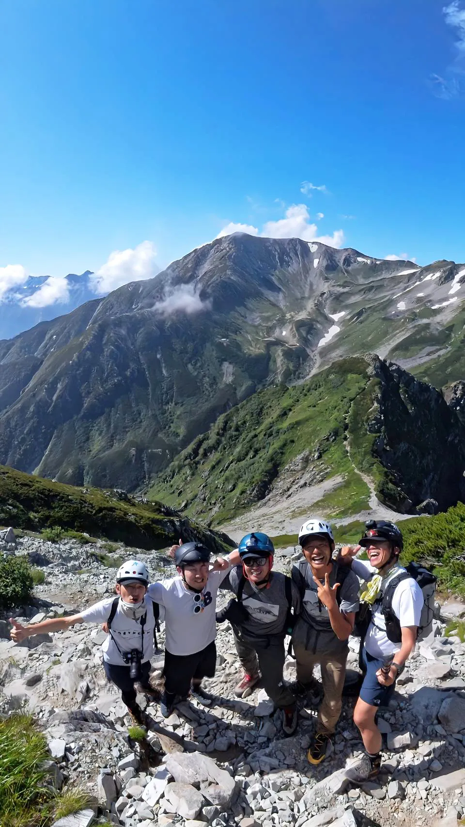 北アルプスの主峰 劒岳。劔沢キャンプ場泊1泊2日