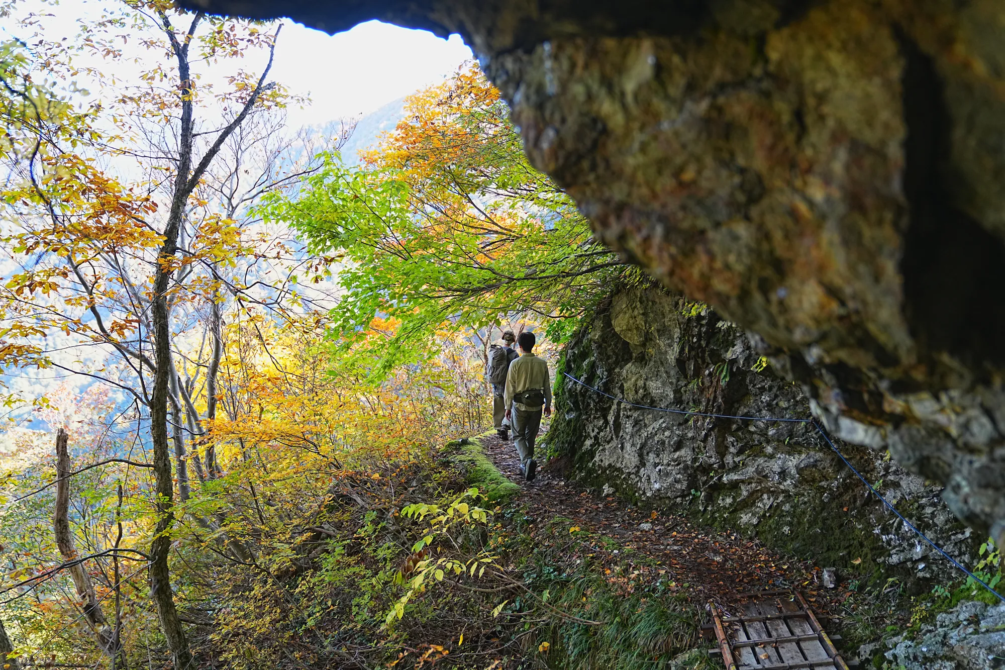 紅葉がピーク！裏巻機渓谷で紅葉ハイキング！